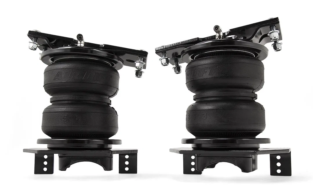 88399 – AIR LIFT Helper Spring Kit, Air Spring Frame Mount Up to 5000 Pounds Of Leveling Capacity Air Adjustable From...